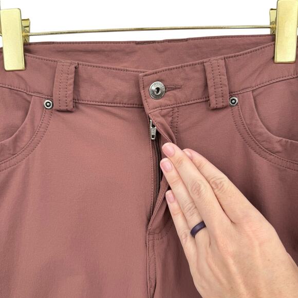 Duluth Trading Co. Women's 14x31 Flexpedition Slim Leg Pants Rust Brown Outdoors - Picture 6 of 10